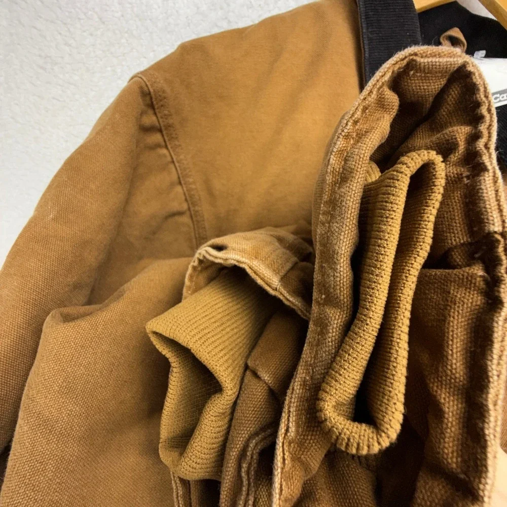 Carhartt Sandstone Jacket Arctic Quilt Lined Mens 2XL J22 BRN Brown NWT NOS